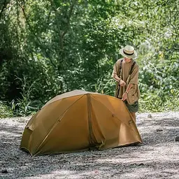 Намет Naturehike NH22ZP020 одномісний коричневий - мініатюра 3