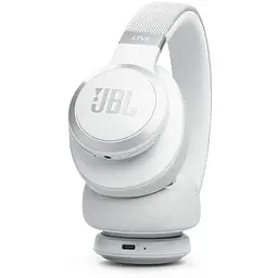 Повнорозмірні бездротові навушники JBL Live 770NC (JBLLIVE770NCWHT) білі - мініатюра 8