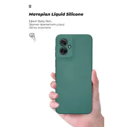 Чохол до мобільного телефона Armorstandart ICON Motorola G55 5G Camera cover Green (ARM81209) - мініатюра 7