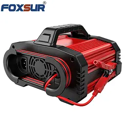 Автомобільний зарядний пристрій Foxsur FPT-250 Автоматичний імпульсний з функцією відновлення 12V 25А - 24V 15A LiFePO4 Red (19440) - мініатюра 3