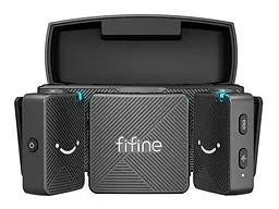 Мікрофонна радіосистема для смартфона Fifine M9 Black - мініатюра 6