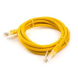 Патч-корд Vinga UTPCat5e CCA 1м (VCPPCCCS1Y)