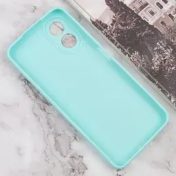 Силіконовий чохол Candy Full Camera для Oppo A78 4G Бірюзовий / Turquoise - мініатюра 3