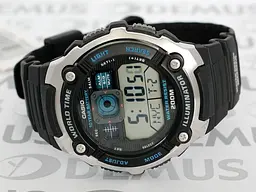 Чоловічі наручні годинники електронні стильні Японія оригінал Casio Collection AE-2000W-1AVEF - мініатюра 6