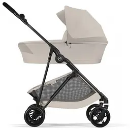 Коляска Cybex Melio 2 в 1 Carbon Dune Grey - мініатюра 3