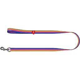 Повідець для собак Waudog Nylon Лінія 1, 122х1,5 см, різнокольоровий - мініатюра 2