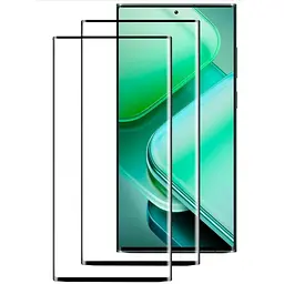 Захисне скло DK для Samsung Galaxy S22 Ultra 5G S908 Full Glue 3D 014135 black 2 шт.