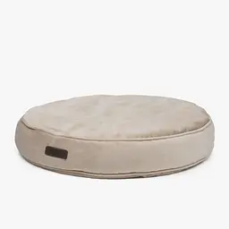 Лежак-подушка ортопедична для собак "Pearl" з ефектом пам'яті Memory Foam бежевий XS 60см