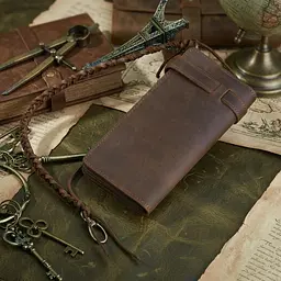 Чоловічий клатч 14383 з vintage шкіри Vintage коричневий - мініатюра 4