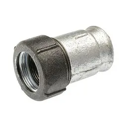 З'єднання затискне Gross QI з переходом на ВР чавун Ø 15 мм 1/2″ 30412