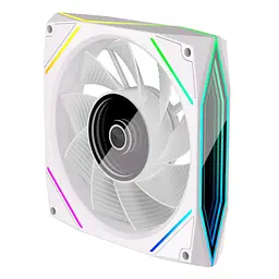 Вентилятор Coolmoon 120мм LY120-W Reverse (LY120-WR) White - мініатюра 6
