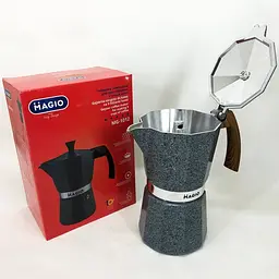 Кавоварка гейзерна Magio MG-1012 450 мл індукція - мініатюра 6