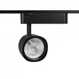 Світильник магнітний трековий Videx LA76B 8.5W 4000K 48V Black - мініатюра 3