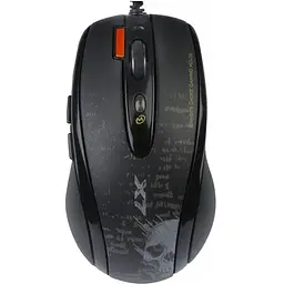 Мишка A4Tech F5 black