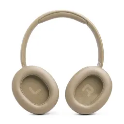 Навушники бездротові JBL Tune 730BT, Beige, Bluetooth, мікрофон, акумулятор 500 mAh, технологія "Pure Bass", кнопки на чашках навушників, швидка зарядка (JBLT730BTBEG) - мініатюра 4