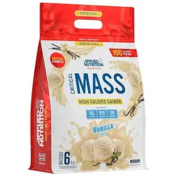 Гейнер Original Critical Mass, 6 кг Ваніль Applied Nutrition fit0024130