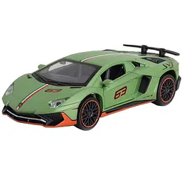 Колекційна металева модель автомобіля Lamborghini Aventador LP 780-4 з інерцією, світлом та звуком 1:32