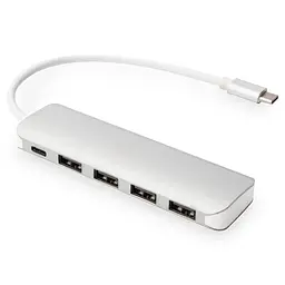USB-Хаб Digitus USB-C 4xUSB-A/USB-C (DA-70242-1) - мініатюра 4