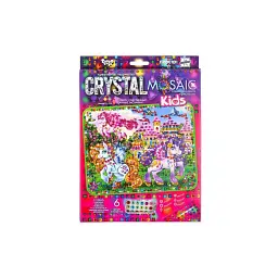 Набір креативної творчості Crystal Mosaic Kids, Danko Toys - мініатюра 4