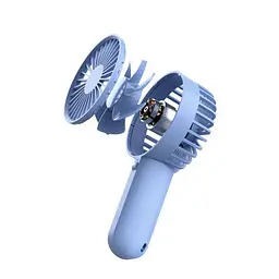 Вентилятор портативний Xiaomi VH Portable Handheld Fan F03 блакитний - мініатюра 2