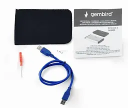Зовнішня кишеня Gembird EE2-U3S-2-S (EE2-U3S-2-S) - мініатюра 4