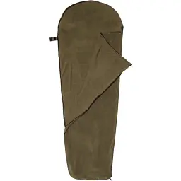 Вкладиш в спальник Snugpak Fleece Liner with Zip Оливковий - мініатюра 2