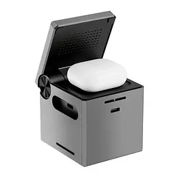 БЗП Wi-W030 Planeta Trio 3 in 1 Cableless charger Gray Wiwu teh0029898 - мініатюра 4
