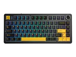 Клавіатура Aula F75 Kailh Pink Switch Black (6978080504890)