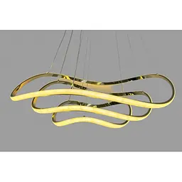 Люстра світлодіодна підвісна Linisoln 1052-80*60*40 метал, акрил, LED-стрічка, 80*60*40 см, 2 лампи - мініатюра 3
