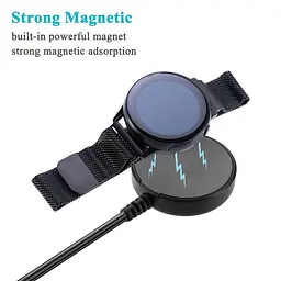 Зарядний пристрій Amazfeel для смартгодинника Samsung Galaxy Watch 4 Classic / 3, 4 / Active 1, 2 - мініатюра 3