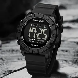 Наручний годинник чоловічий Naviforce Professional Чорний (3273) - мініатюра 4