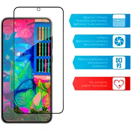 Скло захисне ACCLAB Full Glue Samsung S23 Plus (1283126559686) - мініатюра 5