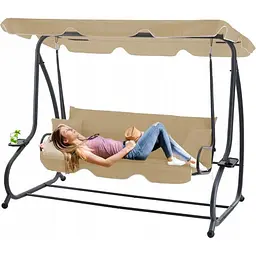 Садова гойдалка GardenLine KRE0759 Beige [144767] - мініатюра 5