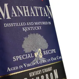 Віскі Manhattan Kentucky Straight Bourbon 40% 0.7 л - мініатюра 3