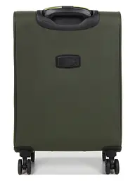 Валіза маленька S тканинна Snowball 22204 58×36×22см 35+9см Хакі - мініатюра 4