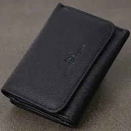 Красиве жіноче портмоне з монетницею з натуральної шкіри ST Leather 22728 чорне
