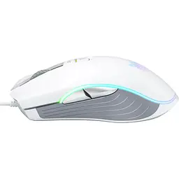 Миша ONIKUMA Gaming CW908 провідна ігрова RGB підсвічування біла - мініатюра 2
