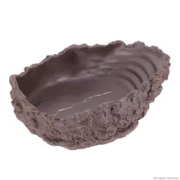 Поїлка та миска для купання Hobby Drinking Bowl L grey-beige 550мл. 20x16x5см (36280) - мініатюра 5