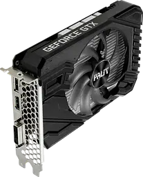 Відеокарта GeForce GTX 1650 4GB Palit StormX OC D6 (NE61650U18G1-166F) Б/В - мініатюра 2