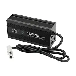 Зарядний пристрій для акумуляторних батарей LiFePO4 29.2V/20A Power Queen P24V20A-BCHA-MINI-X (44-00530) - мініатюра 3