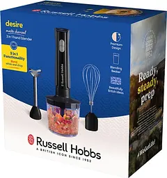 Блендерний набір Russell Hobbs Matte Charcoal 3 in 1 Hand Blender 27141-56 - мініатюра 8