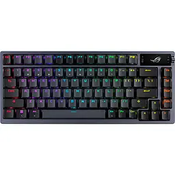 Клавіатура ASUS ROG Azoth Switch NX Red ENG RGB Wireless Black (90MP0316-BKUA01) - мініатюра 1