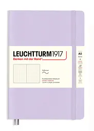 Блокнот Leuchtturm1917, Smooth Colours, Середній, М'яка обкладинка, Lilac, Крапка (365497)
