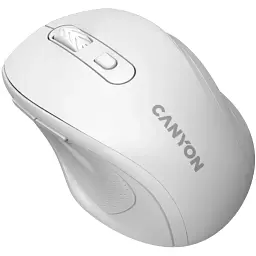 Bluetooth миша Canyon Oneclick 20 Wireless Silent White (CNE-CMSW20W) UA - мініатюра 3