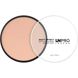 Пудра для обличчя LN Professional Matt Effect, відтінок 104, 12 г - мініатюра 3