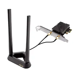 Адаптер WiFi PCE-BE92BT BE9400, PCI-Express x1, BT5.4 Asus teh0017383 - мініатюра 3