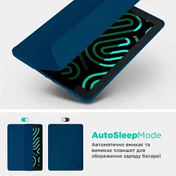 Чохол-книжка ArmorStandart Smart Fold Pen для Apple iPad 11 2025 (A16) / 10.9 2024 / 2022 Dark Blue (ARM74946) [133698] - мініатюра 7
