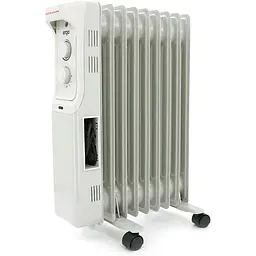 Радіатор масляний Ergo 222009, 9 ребер, 3 рівні потужності