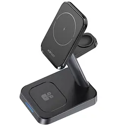 БЗП Acefast E3 desktop 3-in-1 Black - мініатюра 7