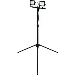 Прожектори Yato SMD LED на штативі 2x20 Вт 230 В 2x1900 Lm чорні (YT-818151) - мініатюра 2